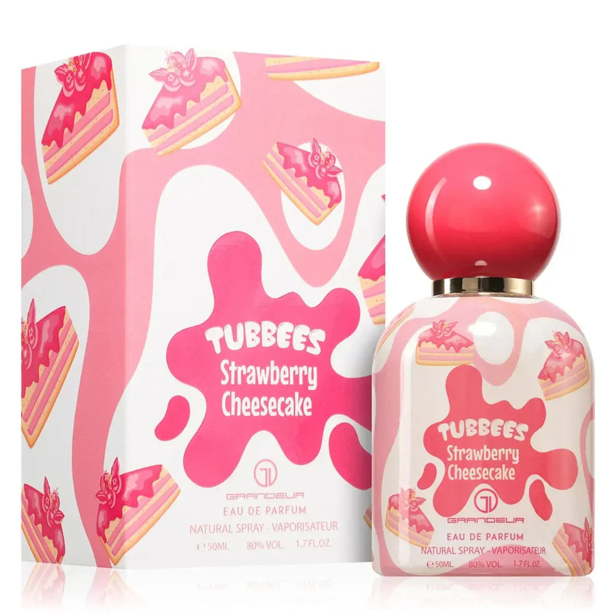 Indulge in TUBBEES Strawberry Cheesecake 50ml EDP Luxury