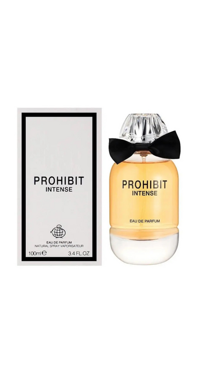 Prohibit Intense White Perfume 100ml EDP By Fragrance World