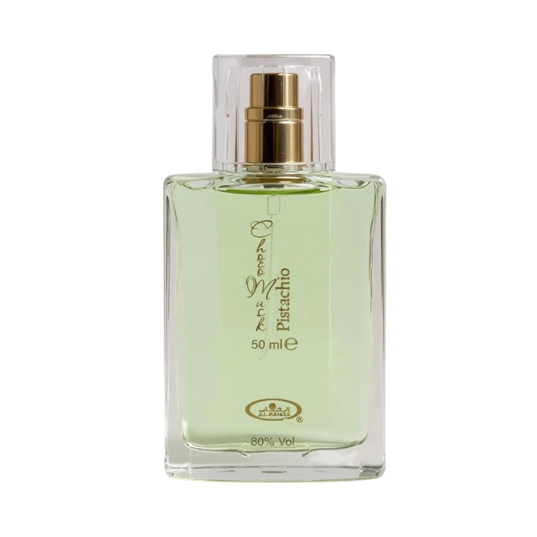 Chocomusk Pistachio by Al Rehab 50ml EDP Unisex – Chocolate, Pistachio & Vanilla