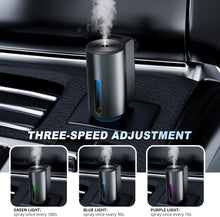 Smart Car Airs Freshener,Car Freshener Aromatherapy, USB Rechargeable Aroma Diffuser Car Air Freshener Diffuser Kit with 3PCS Oils 