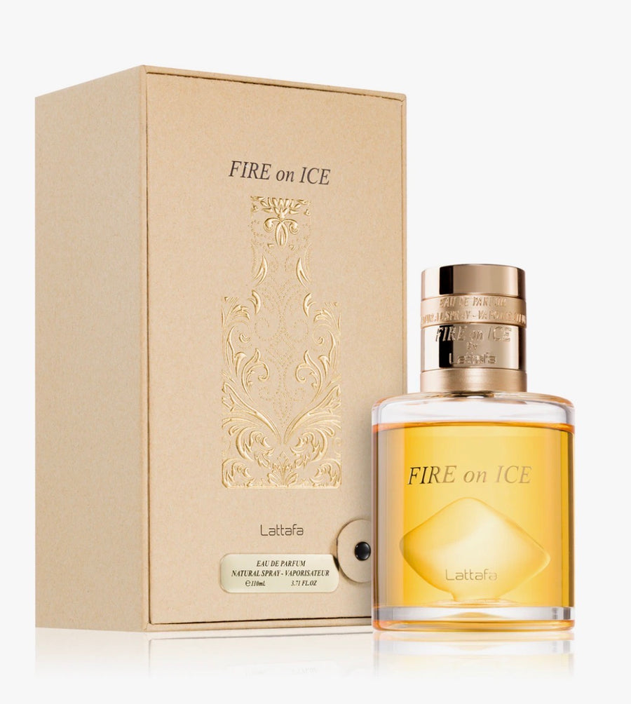 Lattafa Fire On Ice 110ml - Oriental Vanilla Fragrance