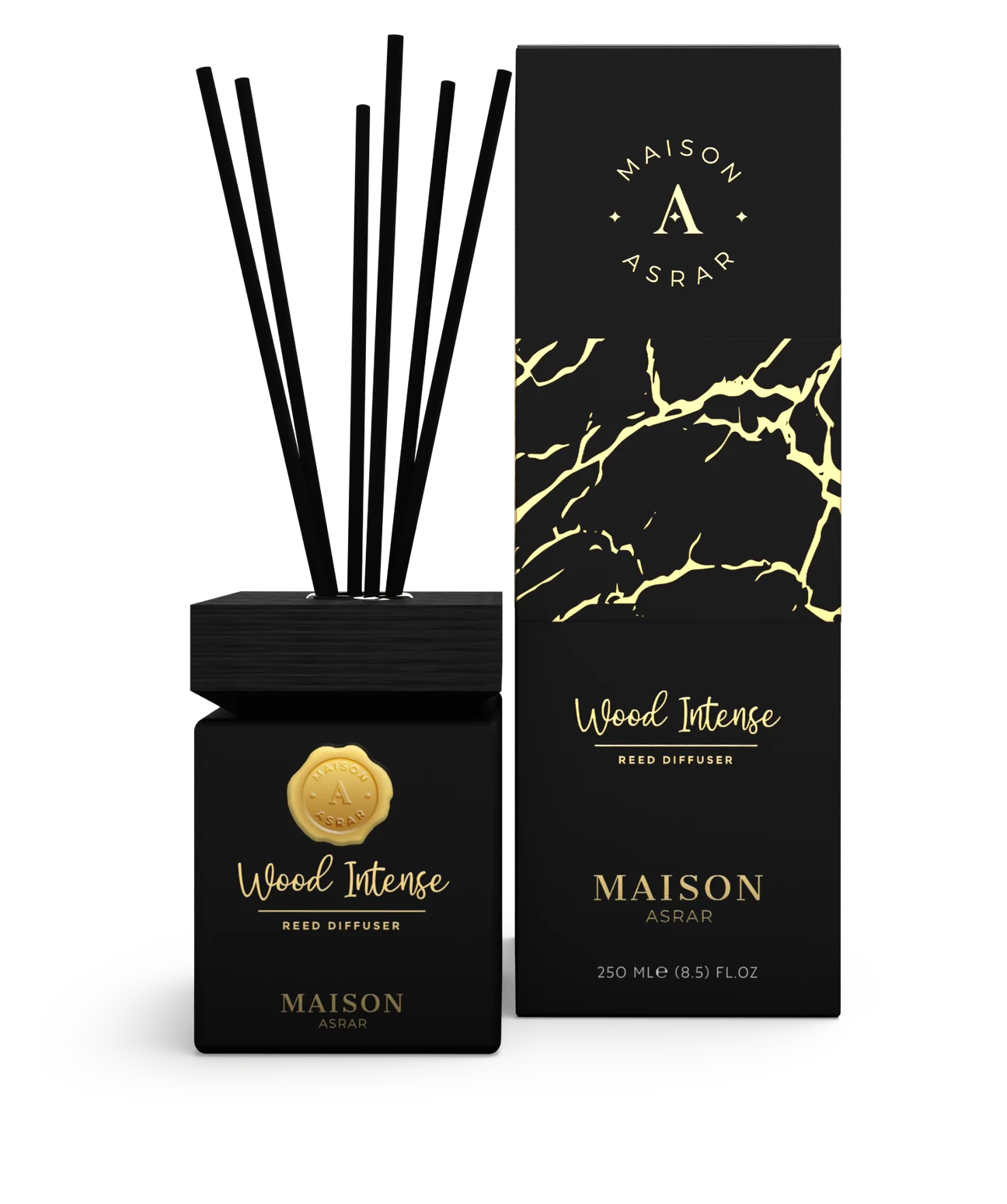 Wood Intense Reed Diffuser  by Maison Asrar 250ml