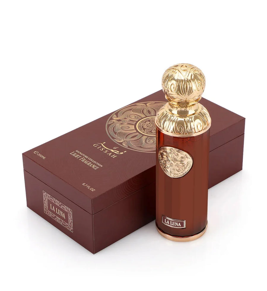 Gissah La Luna Eau De Parfum 200ml - Unisex Woody Gourmand Fragrance