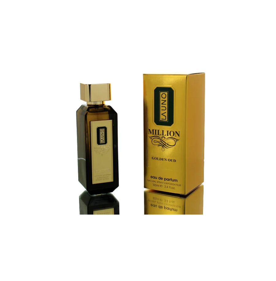 Launo Million Golden Oud Perfume - Royal Scent Experience