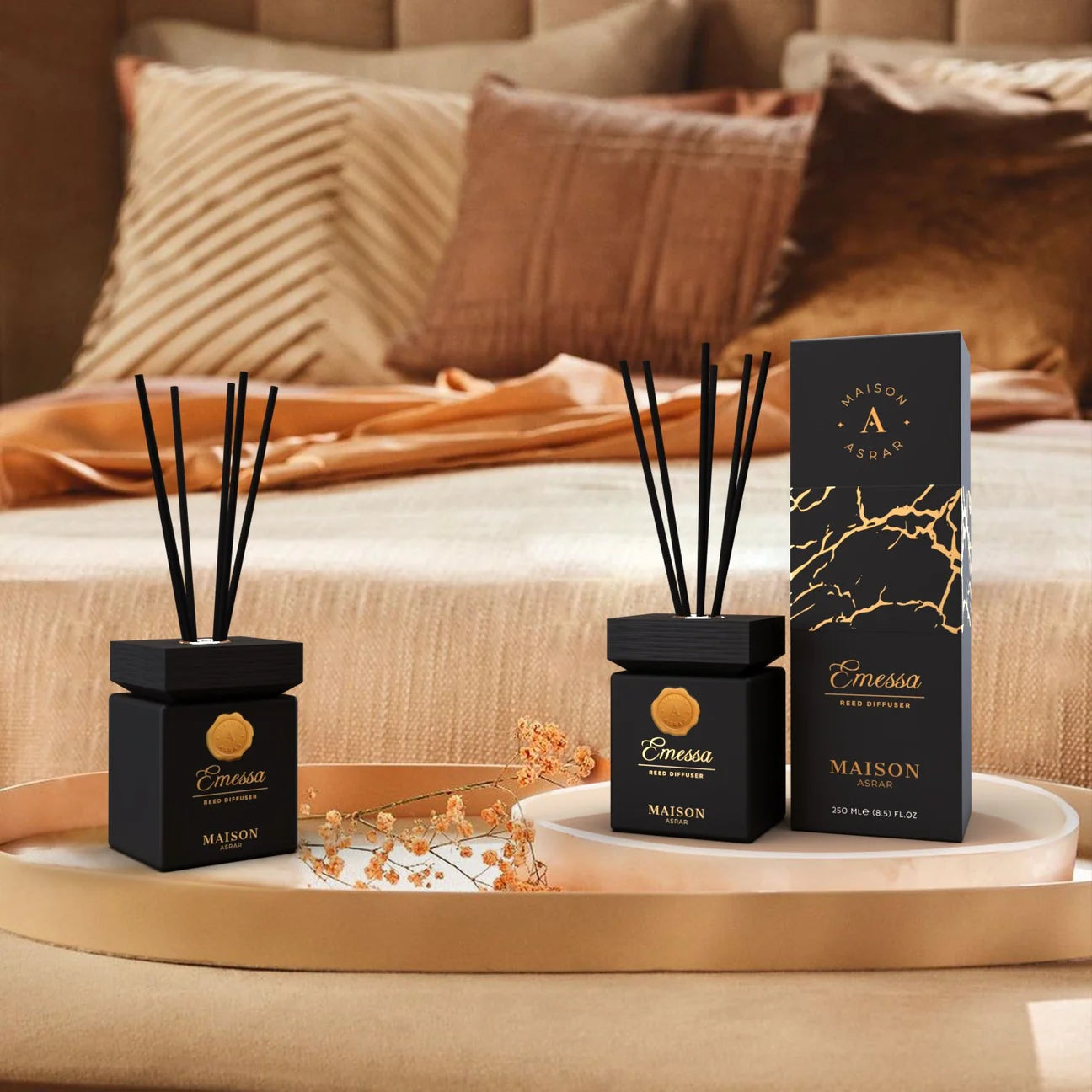 Emessa by Maison Asrar 250ml Reed Diffuser