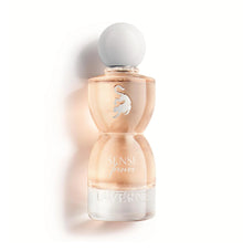 Elegant glass bottle of Laverne Sense Forever Arabian oud perfume with round cap