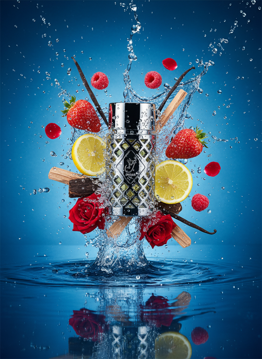 Jazzab Silver by Ard Al Zaafaran 100ml EDP Unisex – Citrus, Rose & Oud