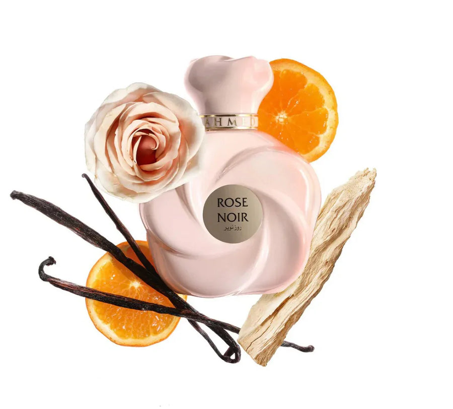 Experience Dark Romance with Ahmed Al Maghribi Rose Noir 75ML