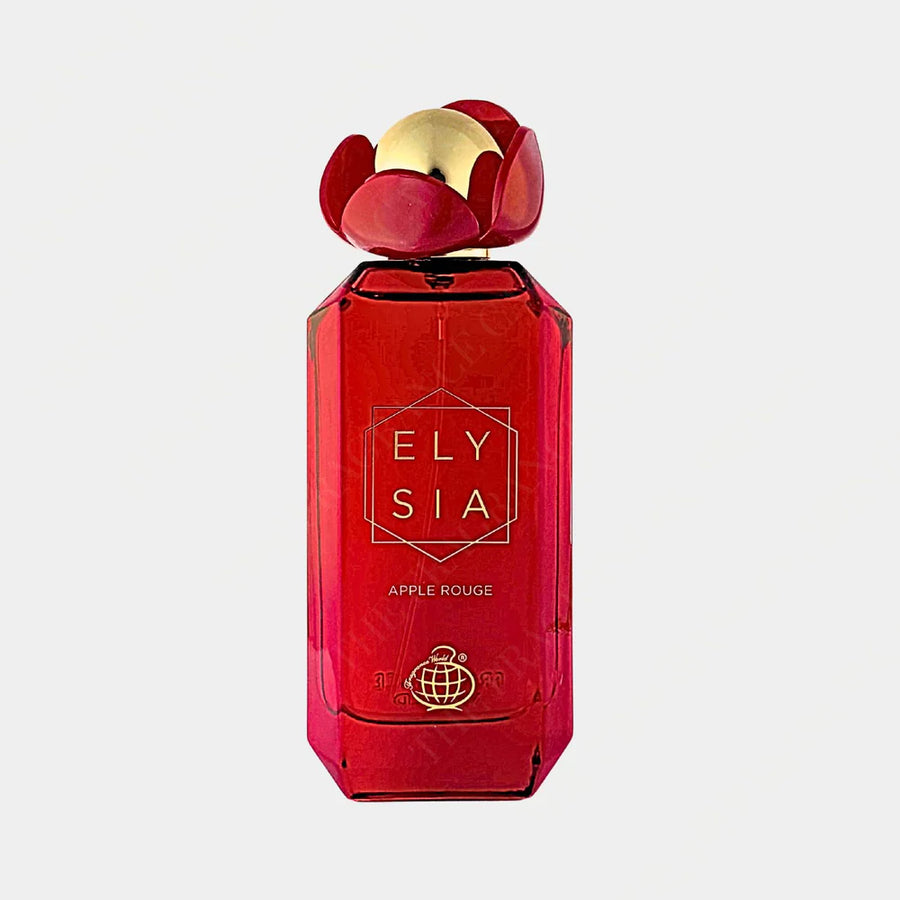 Fragrance World Elysia Apple Rouge Eau De Parfum 100ml - Fresh Fruity Floral Fragrance