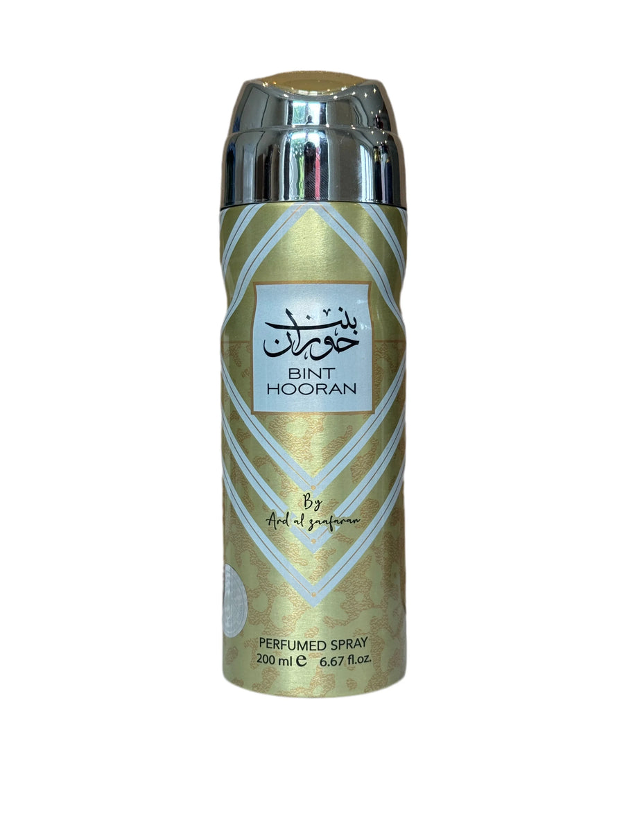 Experience luxury with Bint Hooran body spray 200ml