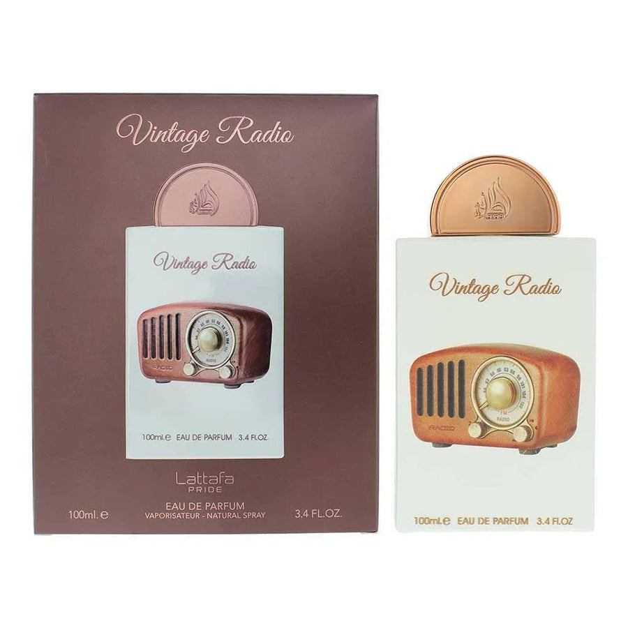 Luxury Vintage Radio Perfume 100ml EDP for All Genders