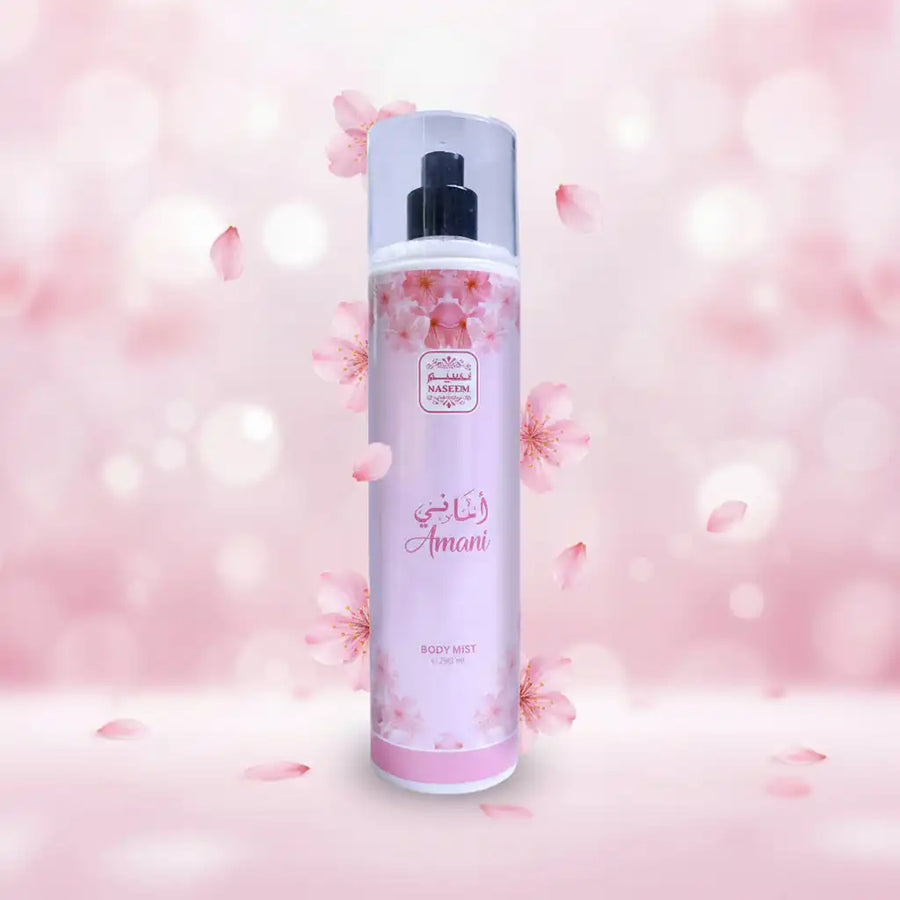 Naseem Amani Body Mist 250ml - Refreshing Fragrance