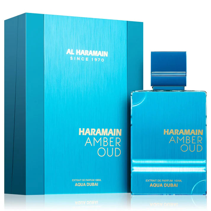 Luxurious Haramain Amber Oud Aqua Dubai 100ml EDP