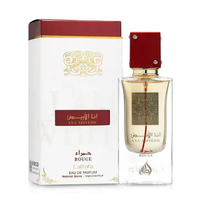 Ana Abiyedh Rouge Perfume 60ml EDP by Lattafa