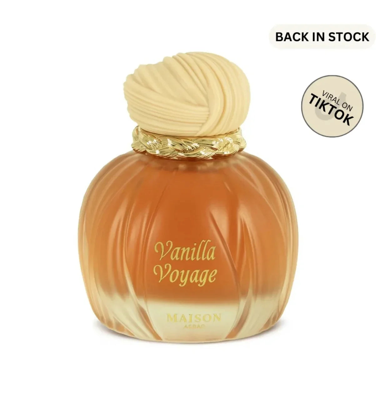 Maison Asrar Vanilla Voyage - Gourmand Vanilla Fragrance