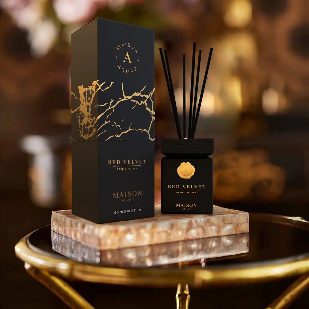 Red Velvet Reed Diffuser by Maison Asrar 250ml