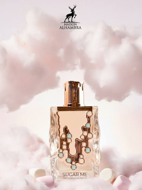 Sugar Me Marshmallow Dream by Maison Alhambra 100ml EDP Unisex Strawberry, Marshmallow and Musk