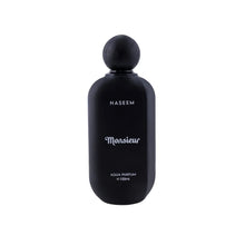 Naseem Monsieur aqua parfum 100ml in matte black bottle, Arabian oud fragrance