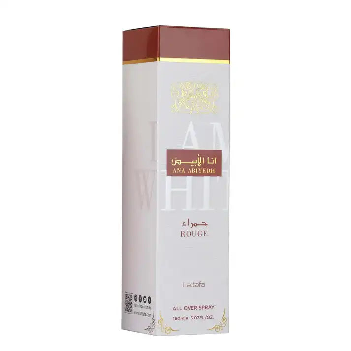 Lattafa Ana Abiyedh Rouge Body Spray 150ml - Luxury Scent