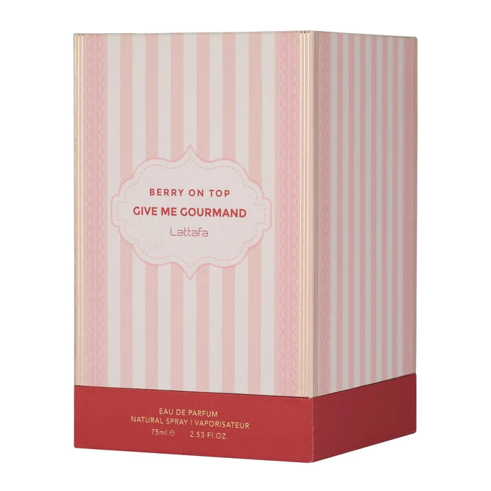Lattafa's Gourmand Berry on Top 75ml Perfume for Women