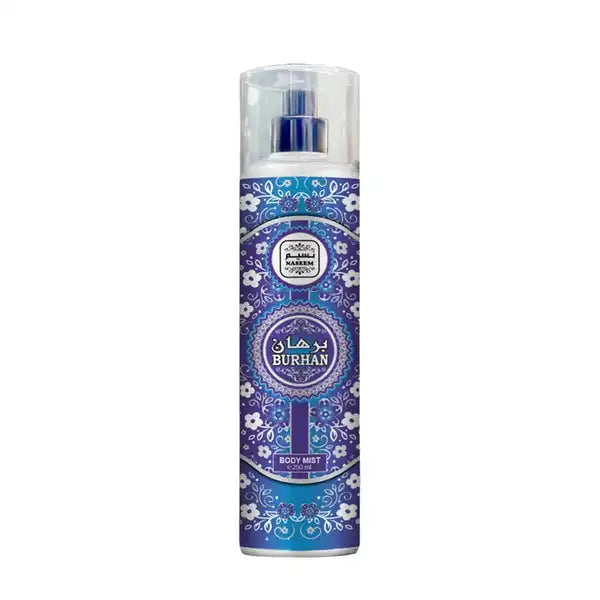 Burhan Non Alcoholic Body Mist 250 ML - By Naseem