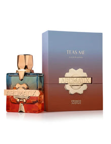 Luxury Aromatix Teas Me oud perfume bottle with matching gift box, gradient design