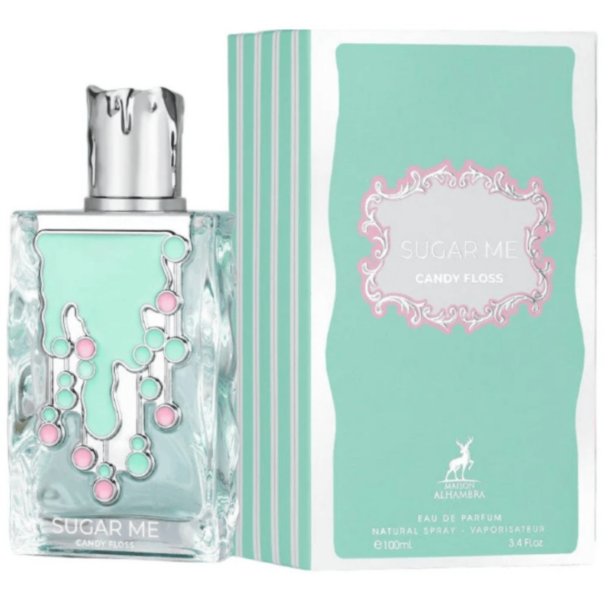 Sugar Me Candy Floss by Maison Alhambra 100ml EDP Unisex Tangy Musky Cotton Candy