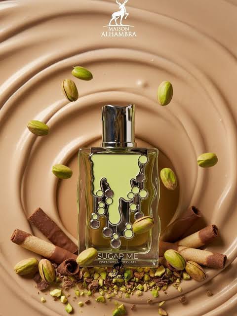 Sugar Me Chocolate Pistachio by Maison Alhambra 100ml EDP Unisex vanilla, Caramel and Tonka Beans