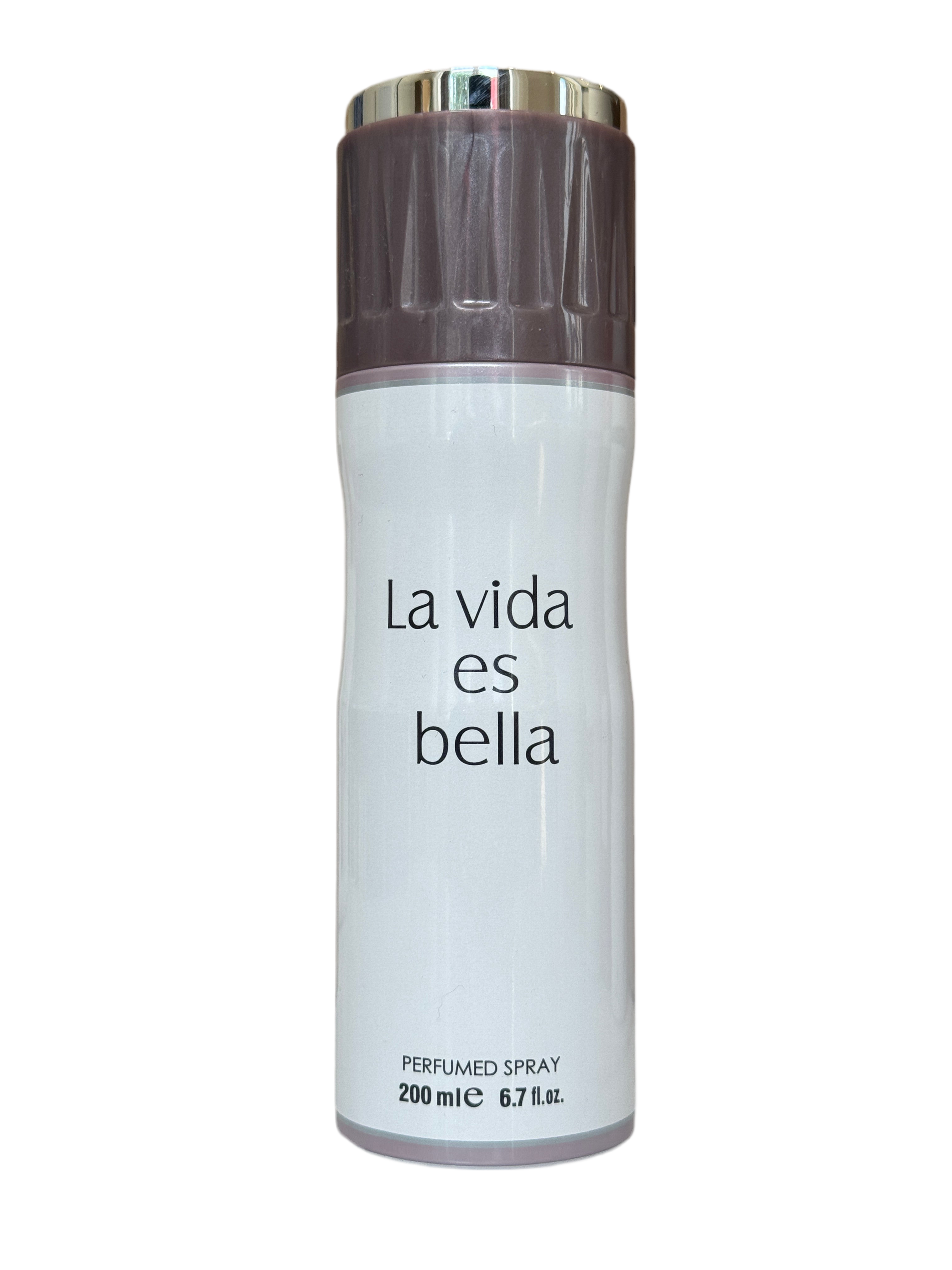 La Vida Es Bella by Fragrance World perfumed Body Spray 200ml
