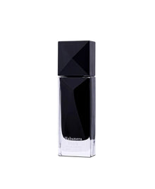 Habanera Black eau de parfum bottle with geometric black cap on white background