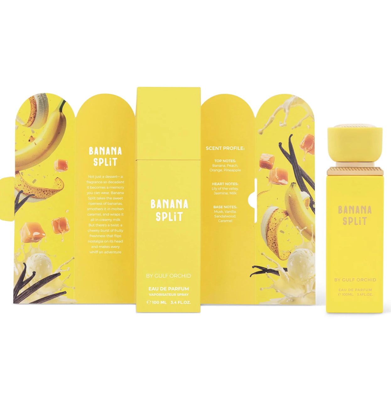 Gulf Orchid Banana Split EDP 100ml - Fruity Gourmand Perfume