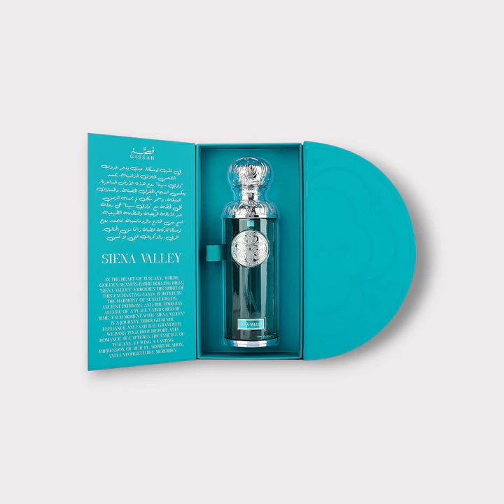 Gissah Sienna Valley 200ml EDP Unisex Perfume Bergamot, Jasmine and Patchouli