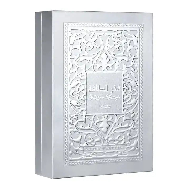 Fakhar Lattafa Silver Perfume 100ml EDP Lattafa
