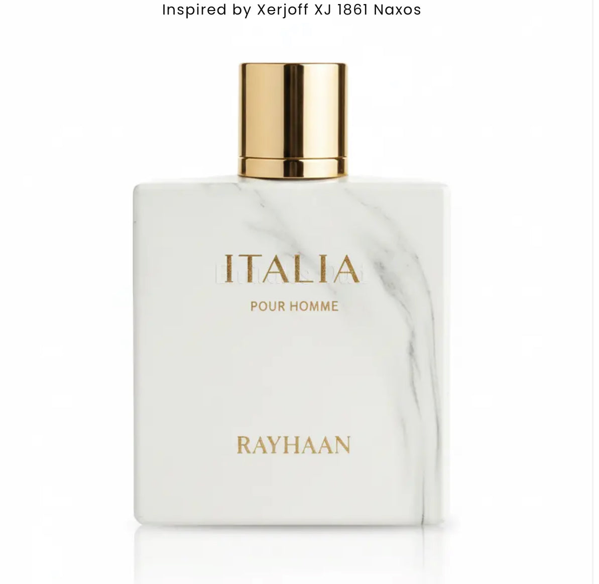 Rayhaan Italia 100ml Eau de Parfum - Lavender Tobacco Honey Fragrance