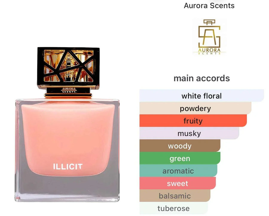 Aurora Scents Illicit Floral Fruity Perfume for Women