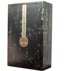 Atlas Lattafa eau de parfum box with a rustic design and tree emblem, Arabian oud perfume