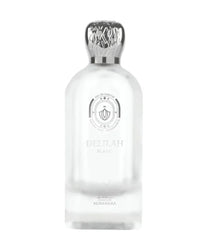 Delilah Blanc eau de parfum bottle with silver cap, luxury Arabian fragrance
