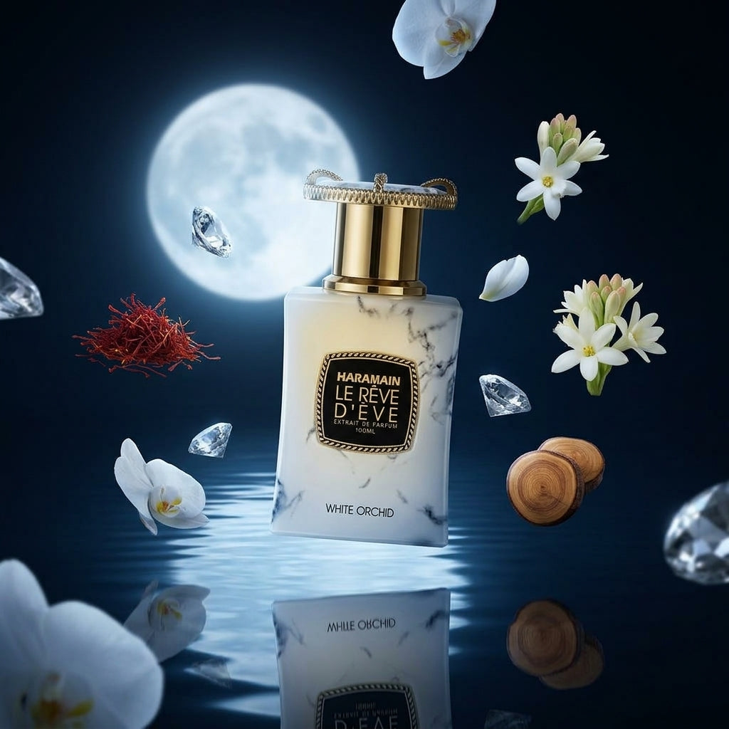 [Al Haramain] [Le Rêve d'Ève - White Orchid] luxury perfume bottle