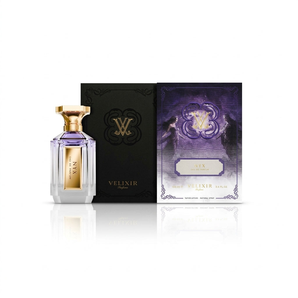 VELIXIR NYX perfume bottle and box