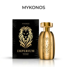 Mykonos Imperium perfume bottle and box