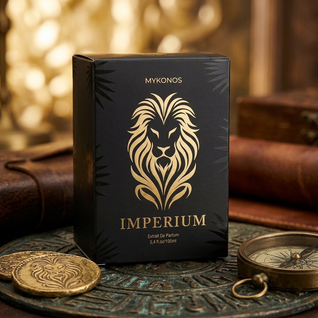 Mykonos Imperium perfume box