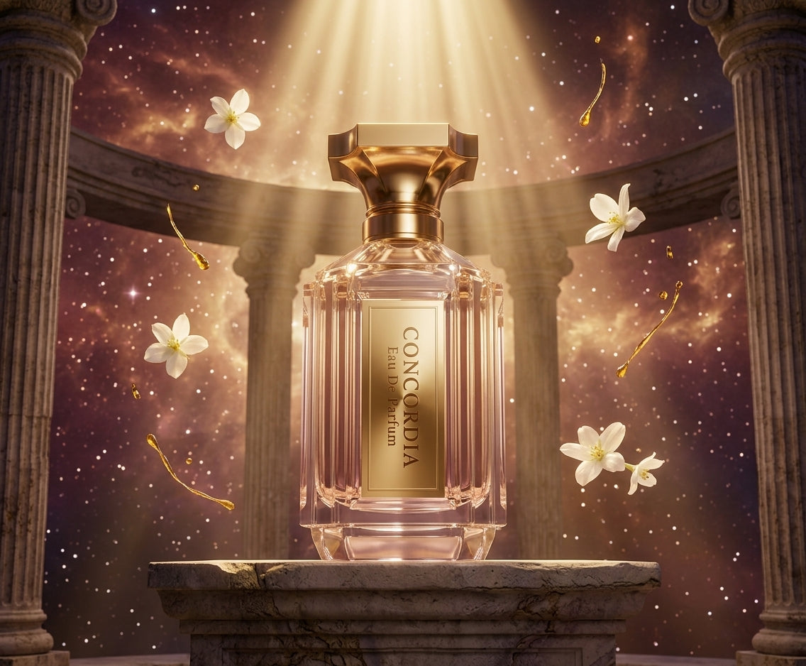 Velixir Concordia luxury perfume bottle