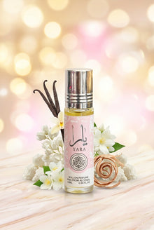 Lattafa Yara Concentrated Perfume Oil 10ml – Alcohol-Free Gourmand Roll-On