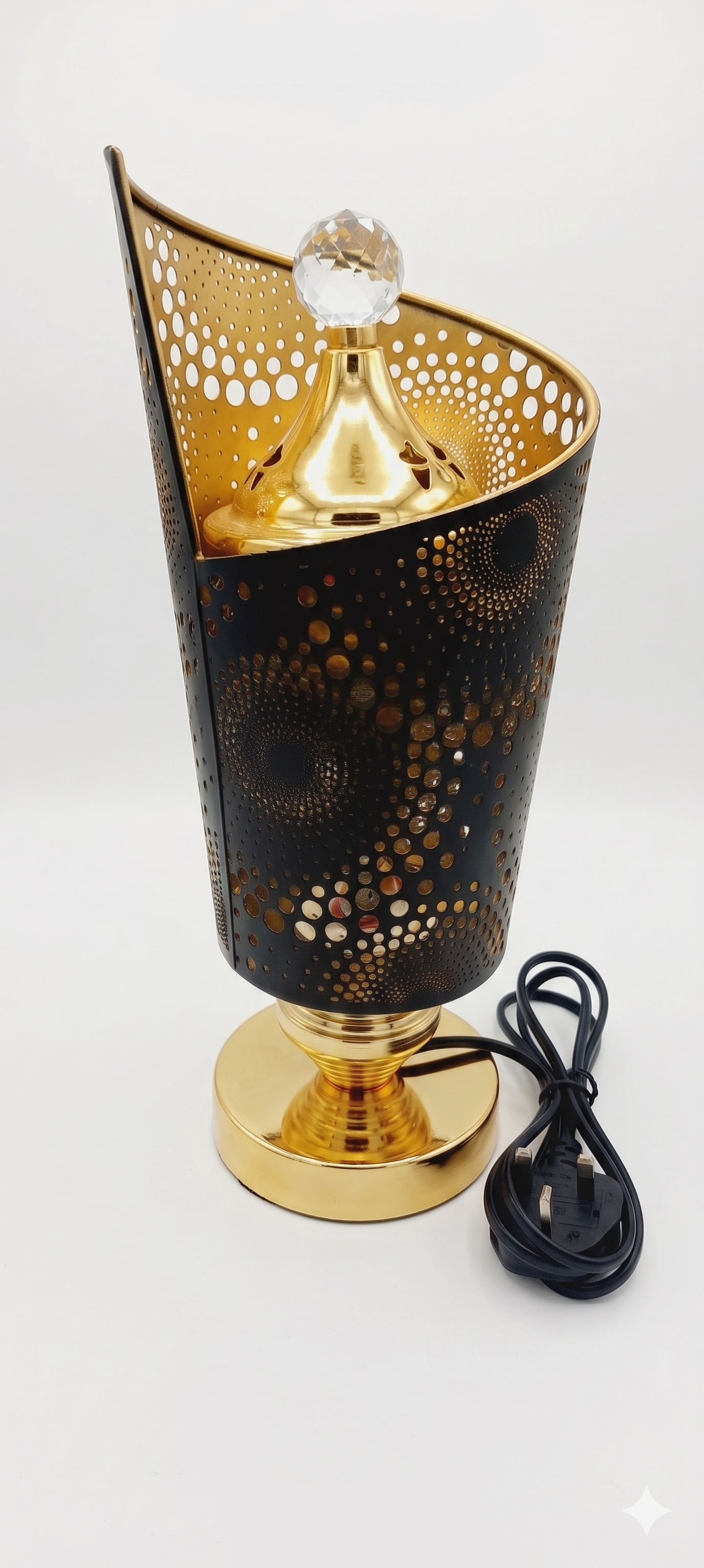 Electric bakhoor Burner with light