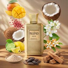 Island Sun Extrait de Parfum 100ml by Khadlaj | Unisex Tropical Mango & Coconut Perfume