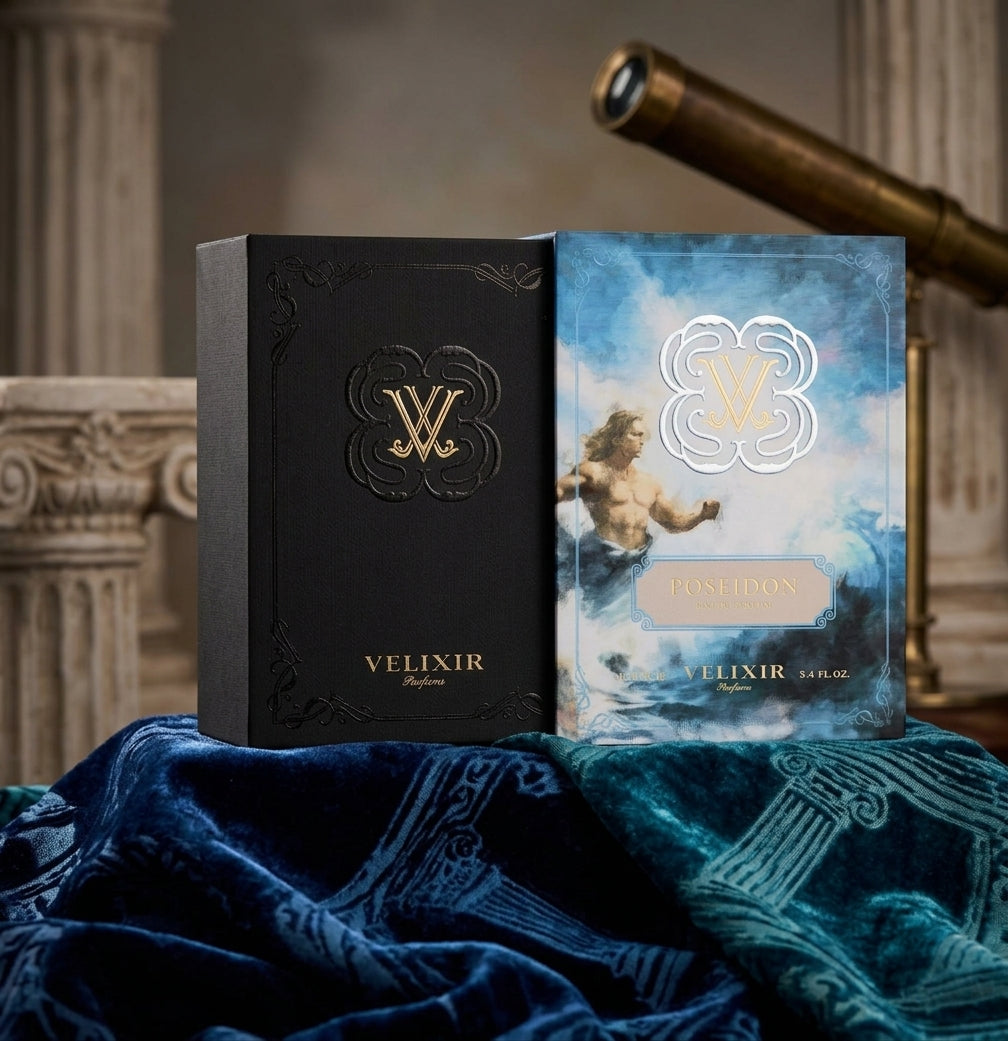 VELIXIR Poseidon perfume box