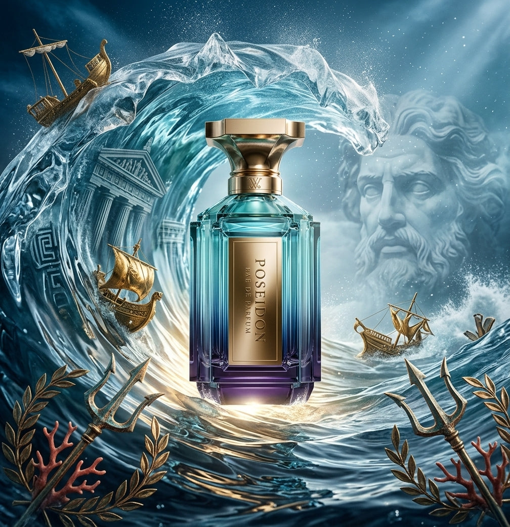 VELIXIR Poseidon luxury perfume bottle