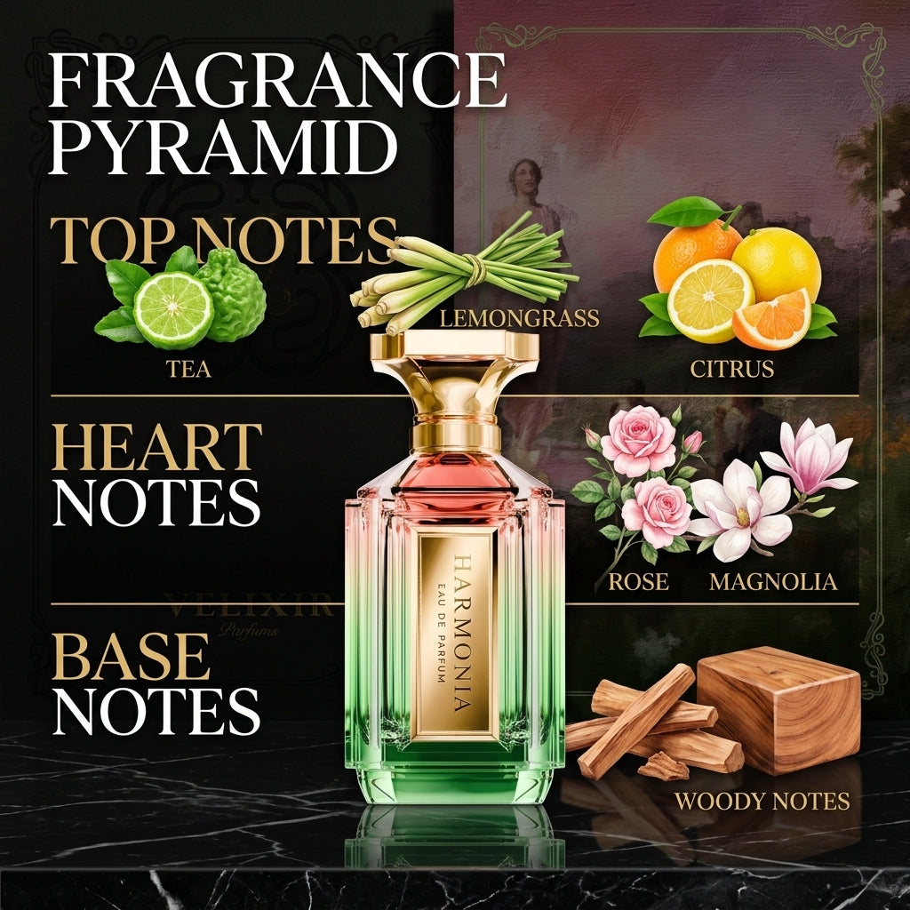 Velixir Parfums Harmonia Notes