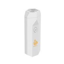 Electric Diffuser Fragrance with Hair Comb Portable Censer Incense Holder Electronic Incense Burner (White))