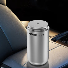 M22 Perfume Oil Aromatherapy Diffuser Customized Fragrance Home Car Diffuser USB Electric Power Source, Silver Color